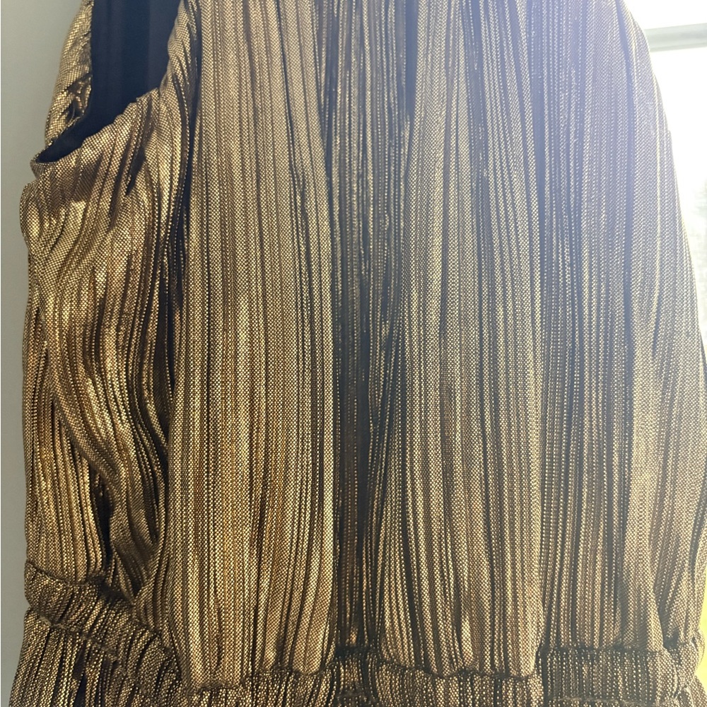 RACHEL Rachel Roy Gold midi dress